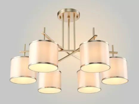 Потолочная люстра Crystal Lux SERGIO PL6 GOLD