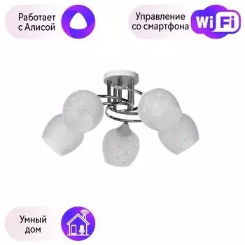 Потолочная люстра De Markt Альфа с поддержкой Алиса 324014805-A