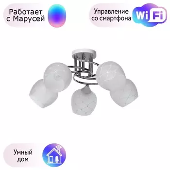 Потолочная люстра De Markt Альфа с поддержкой Маруся 324014805-М