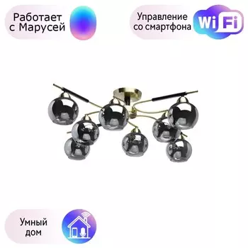 Потолочная люстра De Markt Гамбург с поддержкой Маруся 605014708-М