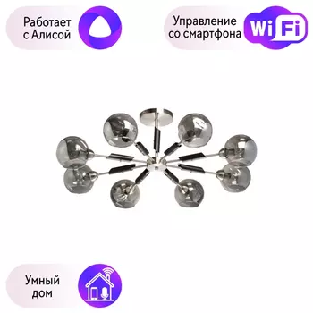 Потолочная люстра DeMarkt Гамбург с поддержкой Алиса 605016708-A