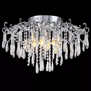 Потолочная люстра Diamonds Natali Kovaltseva GIOCONDA 81431/6C CHROME