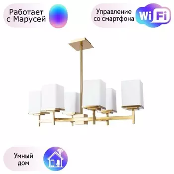 Потолочная люстра Divinare FAWARIS с поддержкой Маруся 4504/17 LM-6-М