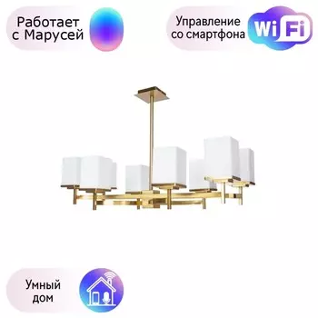 Потолочная люстра Divinare FAWARIS с поддержкой Маруся 4504/17 LM-8-М