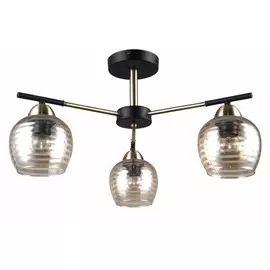 Потолочная люстра Escada 1123/3P E27*40W Antique brass/Black NATE