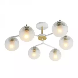 Потолочная люстра Escada Avignon 1130/6PL White/Gold