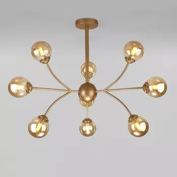 Потолочная люстра Eurosvet Astro 30179 матовое золото (a057440)