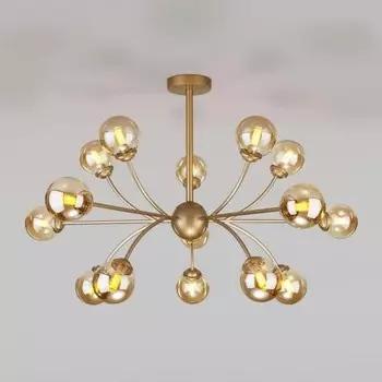 Потолочная люстра Eurosvet Astro 30180 матовое золото (a057464)