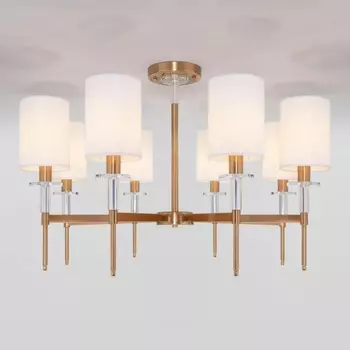 Потолочная люстра Eurosvet Brielle 60132/8 латунь (a057593)