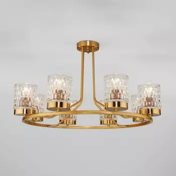 Потолочная люстра Eurosvet Calle 60127/8 латунь (a057093)