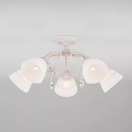 Потолочная люстра Eurosvet Camilla 30156/5 белый с золотом a044838