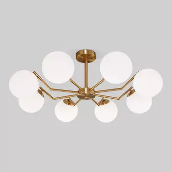Потолочная люстра Eurosvet Frost 70154/8 латунь (a057068)
