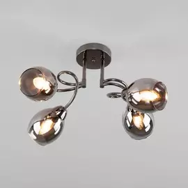 Потолочная люстра Eurosvet Roselyn 30171/4 черный жемчуг (a051780)