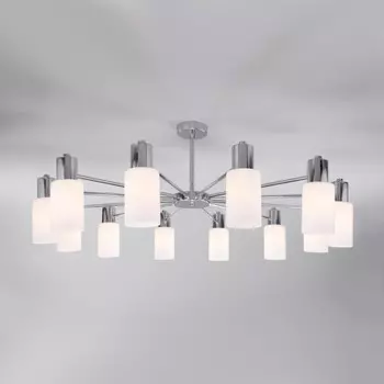 Потолочная люстра Eurosvet Vegga 70160/12 хром (a057112)