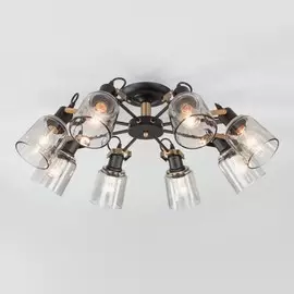 Потолочная люстра Eurosvet Astor 70111/8 черный (a047619)