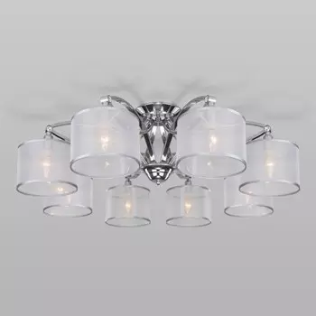 Потолочная люстра Евросвет Fabiola 60109/8 хром (a049106)