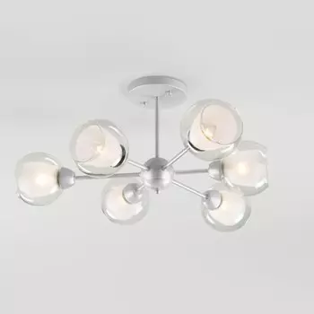 Потолочная люстра Евросвет Vivien 30163/6 матовое серебро a047323