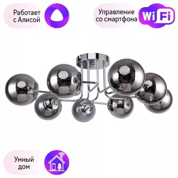 Потолочная люстра F-Promo Modestus с поддержкой Алиса 2345-8U-A