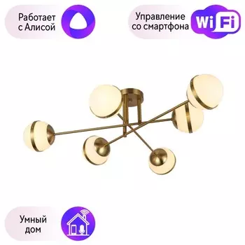 Потолочная люстра F-Promo Stripy с поддержкой Алиса 3051-6P-A