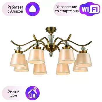 Потолочная люстра F-Promo Unitas с поддержкой Алиса 2853-8P-A