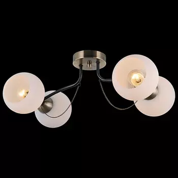 Потолочная люстра Illumico IL0035-4CSQ-79 BK AB (1420373)