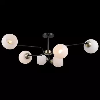 Потолочная люстра Illumico IL0249-6CSQ-79 BK AB (1423888)