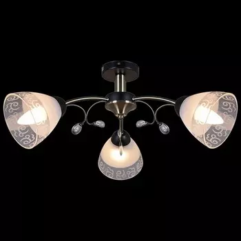 Потолочная люстра Illumico IL0287-3CSQ-29 BK AB (1423864)