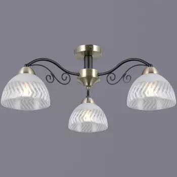 Потолочная люстра Illumico IL0435-3CSQ-24 BK AB SPICA (1429156)