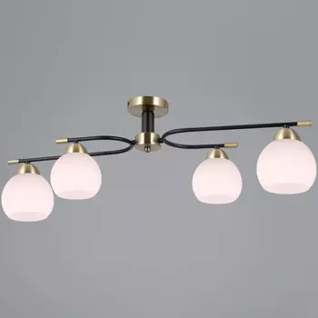 Потолочная люстра Illumico IL0638-4CSQ-24 AB BK LIBRA (1428910)