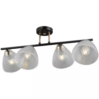 Потолочная люстра Illumico IL0739-4CSQ-24 BK FGD ARIES (1428928)