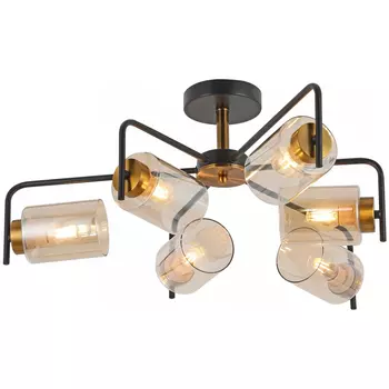 Потолочная люстра Illumico IL8248-6COU-79 BK GD (1427495)