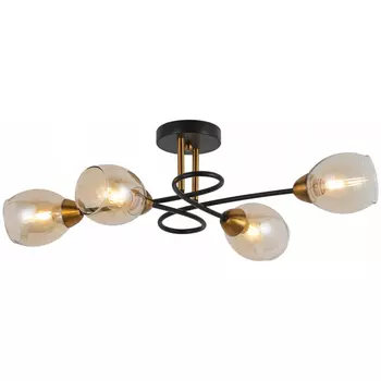 Потолочная люстра Illumico IL8263-4COU-79 BK GD Celeste (1427546)