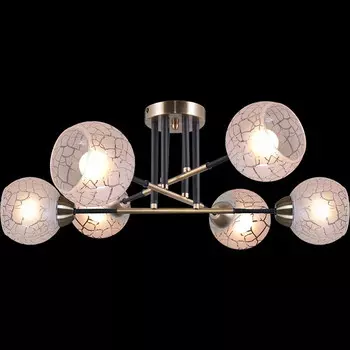 Потолочная люстра Illumico IL9573-6CSQ-79 BK AB (1413748)