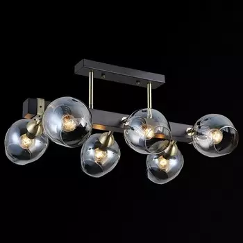 Потолочная люстра Illumico IL9736-6CSQ-79 BK AB (1418511)