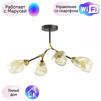 Потолочная люстра Lumion Fawn с поддержкой Маруся 5208/4C-М