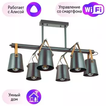 Потолочная люстра Lumion Tristen с поддержкой Алиса 3641/6C-A