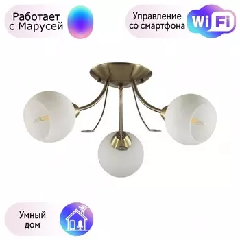 Потолочная люстра Lumion Tula с поддержкой Маруся 5265/3C-М