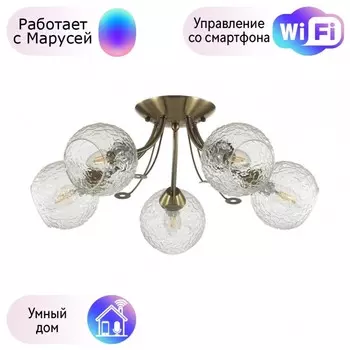 Потолочная люстра Lumion Tula с поддержкой Маруся 5266/5C-М