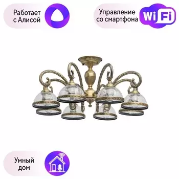 Потолочная люстра MW-Light Аманда с поддержкой Алиса 481013608-A