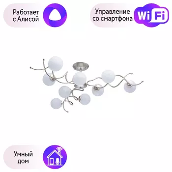 Потолочная люстра MW-Light Оливия с поддержкой Алиса 306012709-A