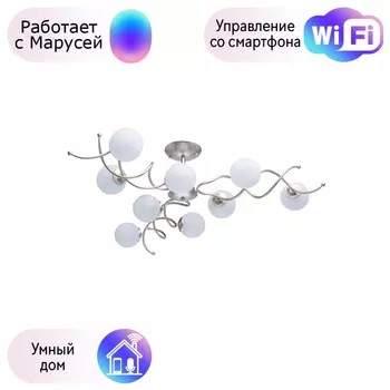 Потолочная люстра MW-Light Оливия с поддержкой Маруся 306012709-М