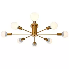 Потолочная люстра Natali Kovaltseva LOFT 75140/8C GOLD