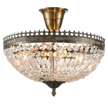 Потолочная люстра Natali Kovaltseva ROCOCO 81406/4C ANTIQUE