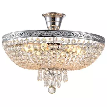 Потолочная люстра Natali Kovaltseva ROCOCO 81407/6C CHROME