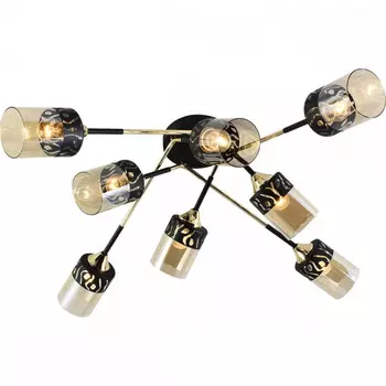 Потолочная люстра Reluce 11354-0.3-08B BK+FGD (1425166)