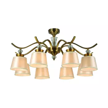 Потолочная люстра с ламочками, комплект от Lustrof. №299903-617034