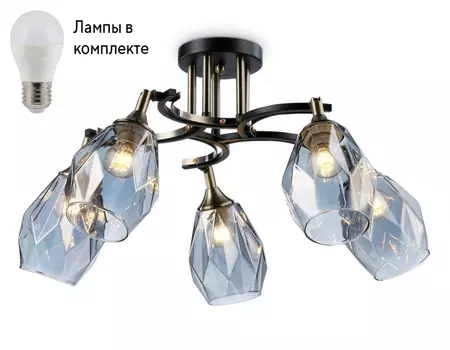 Потолочная люстра с лампочками Ambrella light TR303039+Lamps