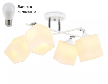 Потолочная люстра с лампочками Ambrella light TR303083+Lamps