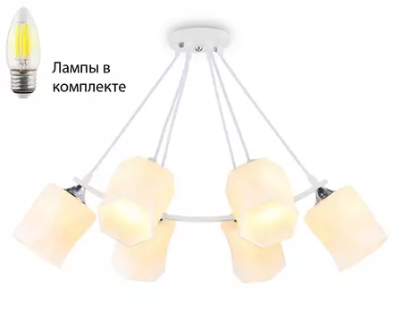 Потолочная люстра с лампочками Ambrella light TR303159+Lamps