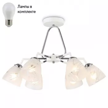 Потолочная люстра с лампочками Ambrella light TR303292+Lamps